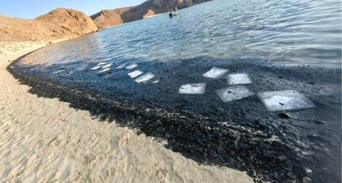 Más de 6 toneladas de vidrio fueron recolectados en Balandra tras incendio de un yate