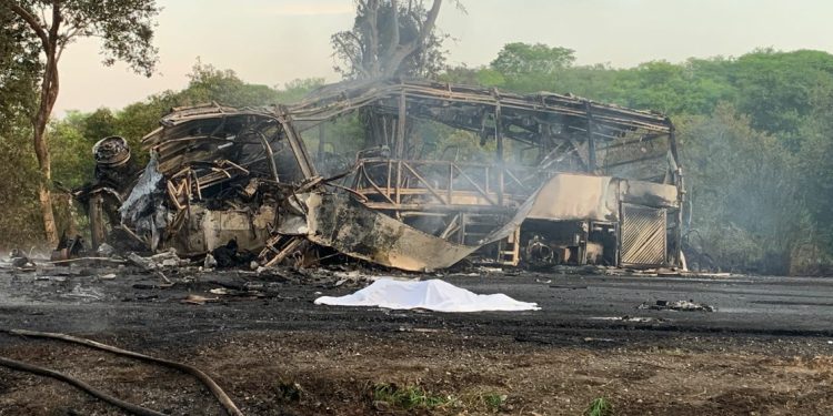 Trágico choque en autopista deja al menos 20 muertos en México-Ladero