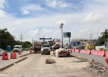 Preparan trabajos de rehabilitación en cuarto tramo del Blvd. Colosio