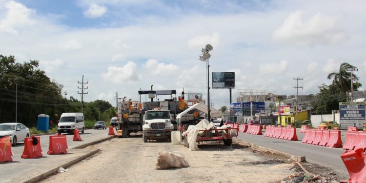 Preparan trabajos de rehabilitación en cuarto tramo del Blvd. Colosio