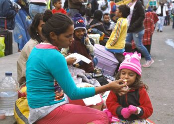 Tras negativa de Estados Unidos de permitir ingreso miles de migrantes Venezolanos quedan varados en Oaxaca