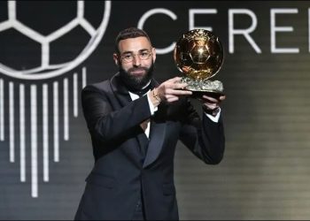 Karim Benzema fue reconocido como el mejor jugador de la temporada al obtener el Balón de Oro 2022