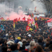 Estudiantes, Trabajadores de energía y burócratas se unieron a sindicalistas para marchar por la inflación en Paris