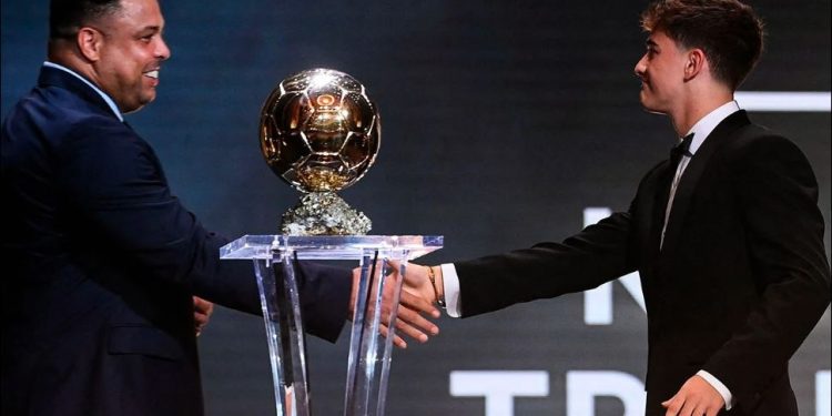 Pablo Martín Páez ‘Gavi’, ganó el premio ‘Golden Boy 2022