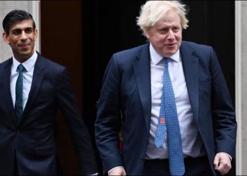 Reúnen el apoyo Johnson y Sunak  para contender por el liderazgo del Partido Conservador británico