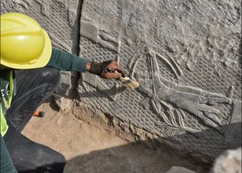 Fueron desenterrados murales de casi 3,000 años de antigüedad en Irak