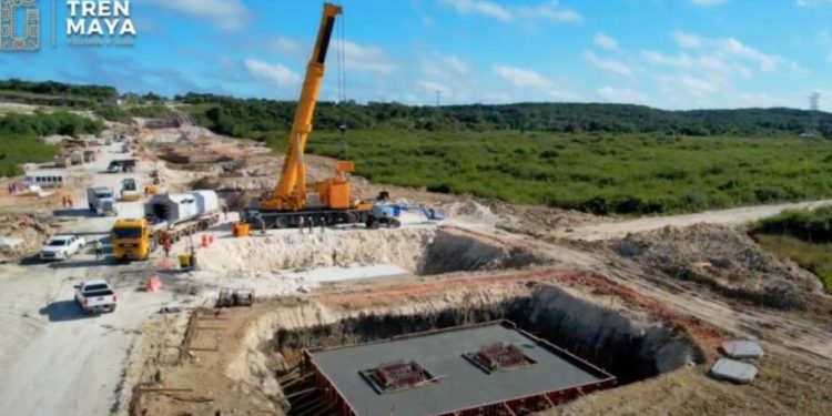 Inicia la fabricación de prelosas para víaducto de Tren Maya en Tenosique, Tabasco