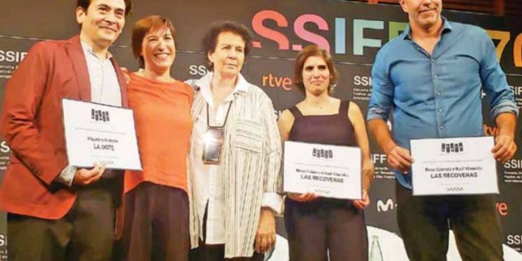 Alejandro Andrade se hizo acreedor al Premio DAMA de Guión Lola Salvador del Festival de Cine de San Sebastián