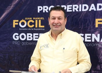 El senador del PRD, Juan Manuel Fócil Pérez no está de acuerdo con López Obrador cuando los índices de seguridad y violencia no disminuyen