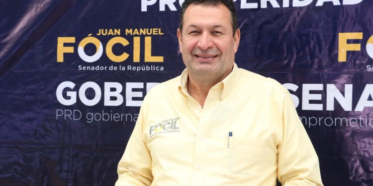 El senador del PRD, Juan Manuel Fócil Pérez no está de acuerdo con López Obrador cuando los índices de seguridad y violencia no disminuyen