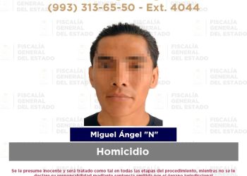 FGE asegura a presunto responsable de homicidio ocurrido en Tacotalpa en 2015