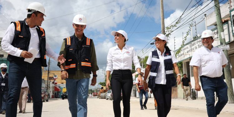 Obras de calidad para cancunenses: Ana Patricia Peralta