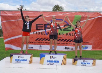 Logran quintanarroenses 8 medallas en el 9º Encuentro Potosino de Atletismo: COJUDEQ