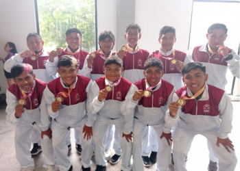 Conquista Quintana Roo medalla de oro en fútbol 6×6 en los Juegos Nacionales Populares