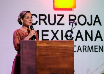 Reconoce Mara Lezama compromiso de la Cruz Roja con las causas sociales