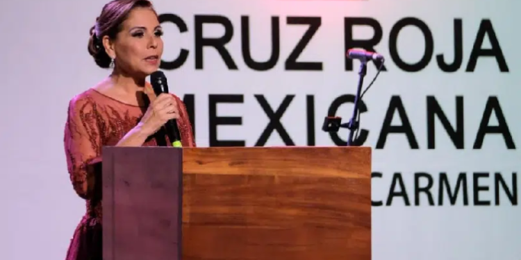 Reconoce Mara Lezama compromiso de la Cruz Roja con las causas sociales