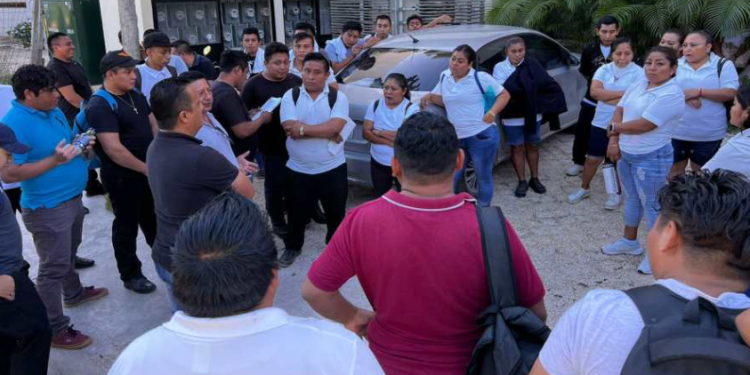 Cobarde hotelero incumple otra vez con trabajadores de Tulum