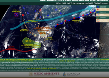 Prevén lluvias fuertes en Quintana Roo