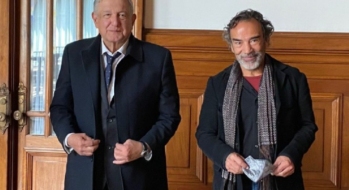 Damián Alcázar es para mí el «mejor actor mexicano» de la película El Infierno: AMLO