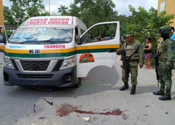 Chofer atropella a una mujer en el fraccionamiento Cielo Nuevo de Cancún