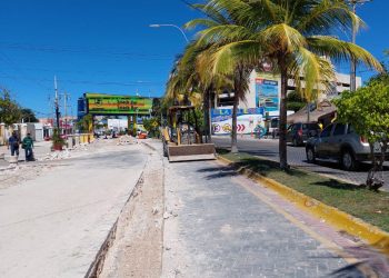Inician obras en Puerto Juárez para construcción de nueva ciclovía