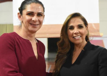 Acuerdan Mara Lezama y Ana Gabriela Guevara sumar esfuerzos para impulsar el deporte en Quintana Roo