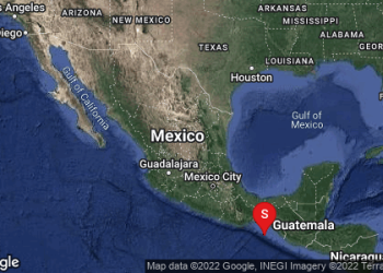 Sismo de 5.8 en el suroeste de Pijijiapan, Chiapas; no se reportan daños
