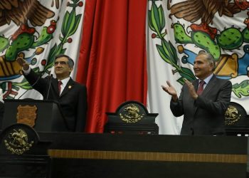 Américo Villarreal toma protesta como gobernador de Tamaulipas