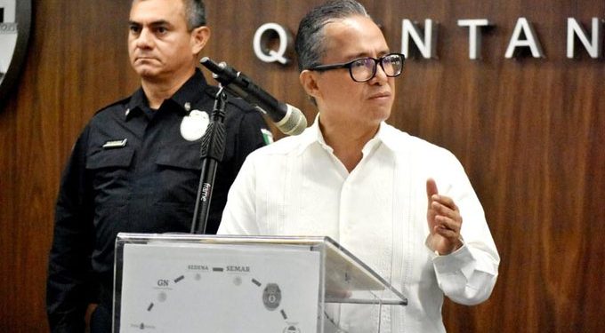 Fiscal Óscar Montes confirma detención de dos sujetos por asesinato en Cozumel
