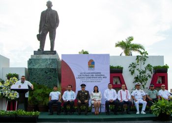 Conmemoran autoridades el 52 Aniversario Luctuoso del General Lázaro Cárdenas