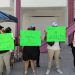 Manifestantes protestan por falta de información de gasoducto en Cancún