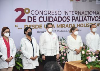 El secretario de Salud, Flavio Carlos Rosado, inaugura el 2º Congreso Internacional de Cuidados Paliativos