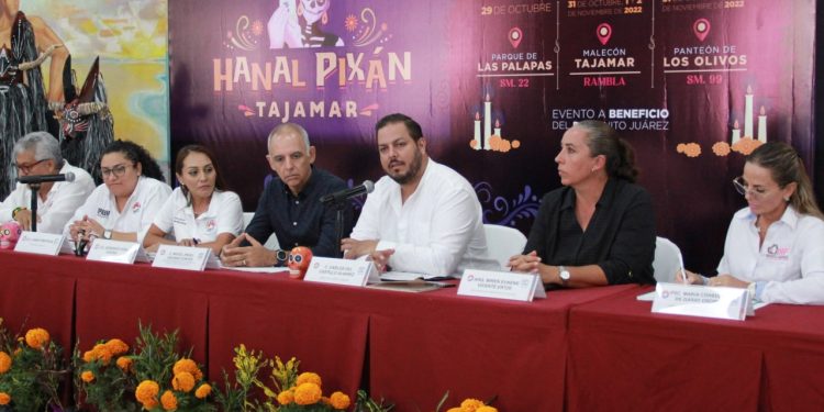 Alistan “Hanal Pixán 2022” en Malecón Tajamar