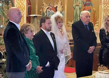 La actriz Joana Benedek reapareció este fin de semana para celebrar su boda