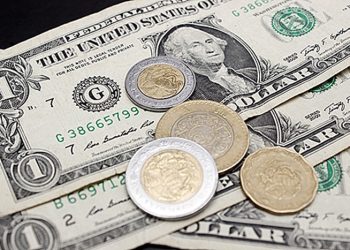 Se ubica en 19.4607 pesos el tipo de cambio del dólar