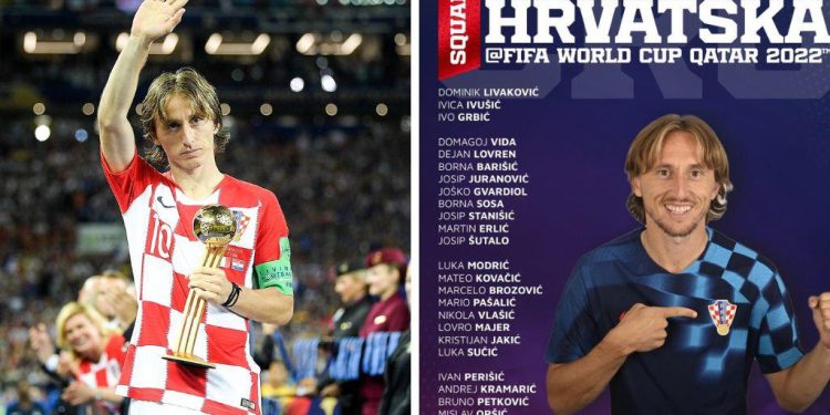 El técnico de Croacia da a conocer la lista de los 26 conovados para el Mundial de Qatar