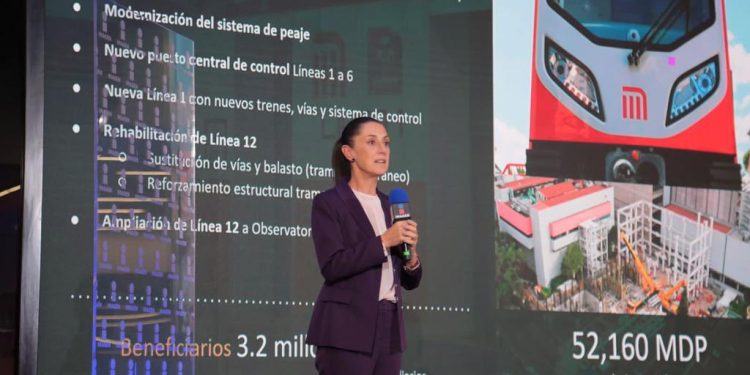 80 mil millones de pesos se han invertido en el proyecto de Movilidad Integrada en la Ciudad de México
