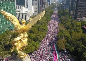Actores políticos y Celebridades también asistieron a la marcha a favor del Instituto Nacional Electoral (INE)