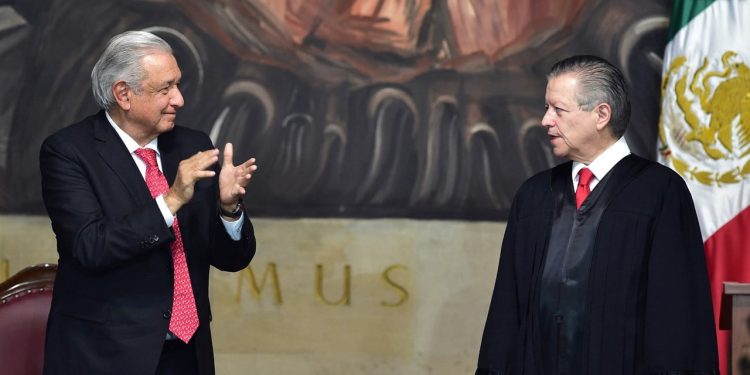 López Obrador destacó la labor de Arturo Zaldivar  como presidente de la SCNJ