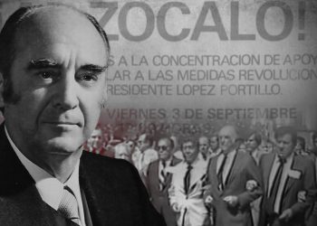 El día que el pueblo de México acudió a la marcha al Zócalo para apoyar a López Portillo