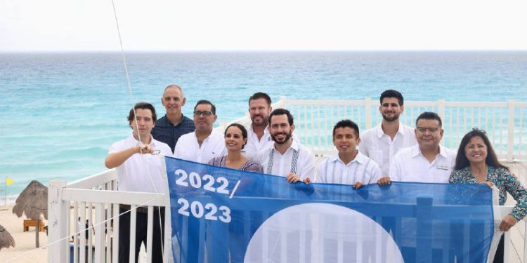 Cancún se sigue consolidando en el primer lugar nacional e internacional en Blue Flag