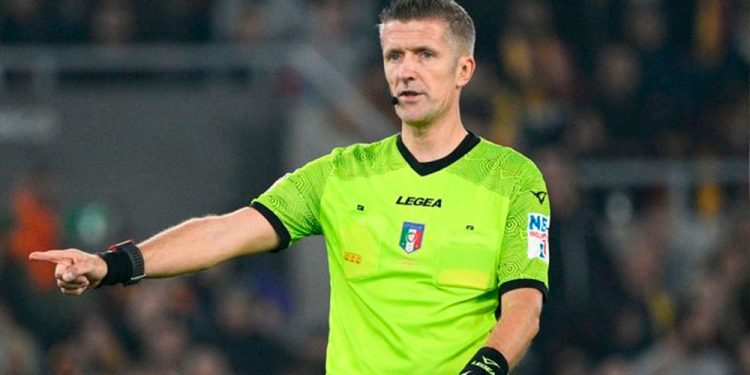 El árbitro italiano Daniel Orsato será el encargado del partido inaugural entre Qatar y Ecuador