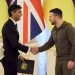 Rishi Sunak y Volodimir Zelenski tuvieron su primera reunión bilateral en medio de la guerra con Rusia