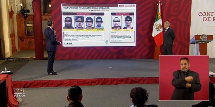 Destacan el trabajo de la FGE Quintana Roo en la conferencia mañanera del Presidente Andrés Manuel López Obrador