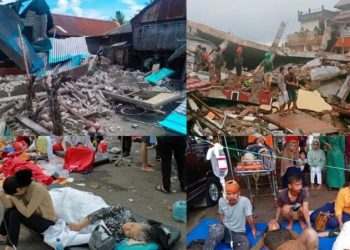 Un sismo de 5.6 de magnitud sacude a la isla de Java, Indonesia dejando al menos 162 muertos