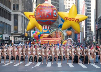 Nueva York: el anual Desfile de Thanksgiving Day 2022 del almacén Macy’s