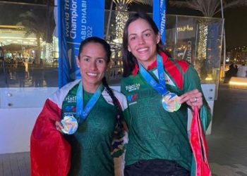 Brillan Triatletas Quintanarroenses en Campeonato Mundial Abu Dhabi