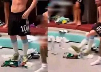 ‘Canelo’ Álvarez amenaza a Messi por ‘patear’ camisa de México