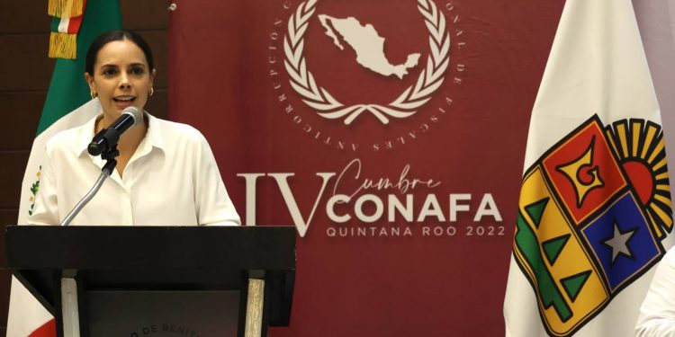 Cancún, ejemplo de rendición de cuentas y transferencia: Ana Patricia Peralta