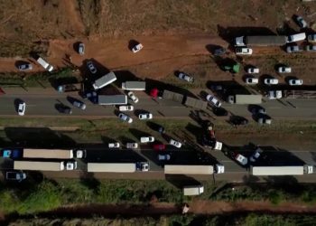 Se mantienen más de 200 bloqueos de carreteras en Brazil
